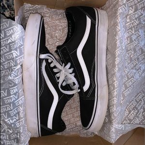old skool black vans